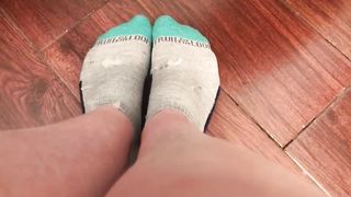 He Shot a Good-Sized Jism Flow on my Nice Socks