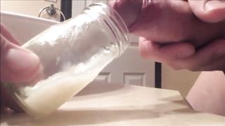 Fantastic Huge Cumloads Saved up in a Bottle Solo Compilation