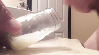 Fantastic Huge Cumloads Saved up in a Bottle Solo Compilation
