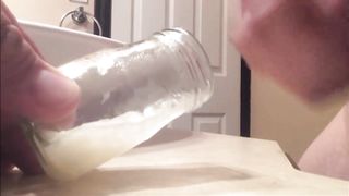 Fantastic Huge Cumloads Saved up in a Bottle Solo Compilation