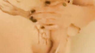 Pallid Tatted and Pierced Yam-Sized PLUMPER Takes Douche