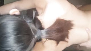 legitimate Yo Guzzles Urinate and Drinks Jizz of 40 Yo Instructor to get Insatiable.