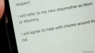 All I want Mummy, just be your excellent lil' woman!