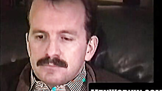 Horny lil' lad jacks his hard dildo rigid