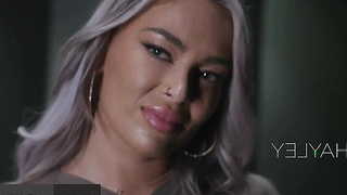 Crazy Australian Hayley gets her BIG BLACK COCK on the side