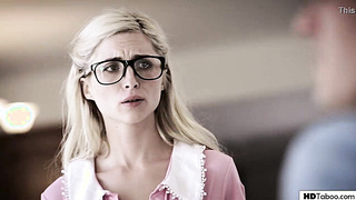 Virginal teenie pays with her figure in a hard-core gang-bang