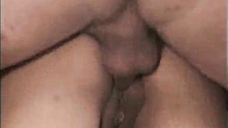 Light-haired Man Tears up two Gals Gonzo