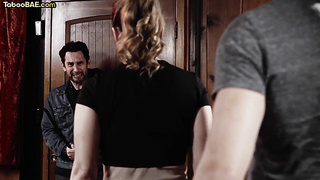 Tattooed hotwife stunner passionetly cockriding her paramour