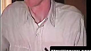 Ultra-kinky lad Tim faps his gherkin wild when solo