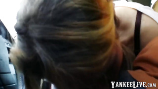 getting head legitimate with jism to her throat