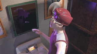 3DGSPOT - Naughty THREE DIMENSIONAL Toon Three-way With Numerous Spears And 2 Big-chested Gals! UNCENSORED ROMP!