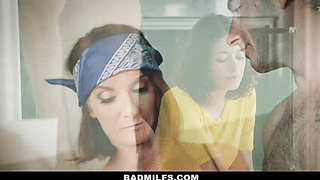 Baby sitter disciplined hard-core Izzy Bell and Silvia Saige chinese step-mother pornography