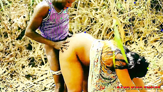 HARD-CORE REAR END IN AFRICAN WOODS