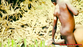 HARD-CORE REAR END IN AFRICAN WOODS