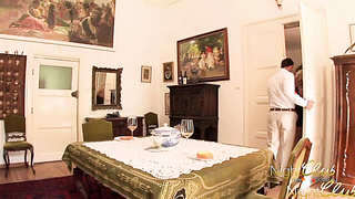 Geiler Dreier mit der Putzfrau