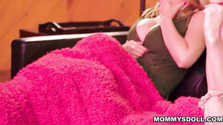 Sarah Vandella having a supreme taste of her daughter-in-law sweet teenage cunny