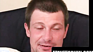 Bushy perverted twists oily man-meat alone till eruption