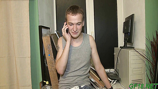 Sensual floozy angela blows lovestick