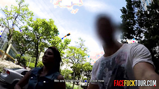 No Mercy For Latina GIRLFRIEND S Mouth - Filthy Deep Mouth And Face Drill