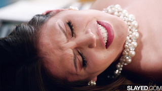 SLAYED G/g COUGAR Ryan Ryans Tricks Princess Guzman Into Sofa