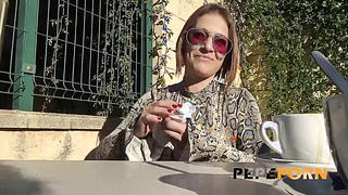 COUGAR LitelMami demonstrates us her HEFTY BUMPERS and likes a FIRM NAILING for her first-ever episode!