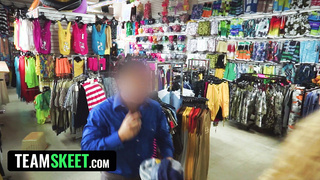 Green-Haired Teenager Gets Caught Stealing And Learns Her Lesson The Rock hard Way