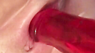 COUGAR takes on BIG BLACK COCK (plaything) spunks raunchy