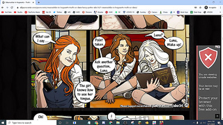 Meantime in Hogwarts, Truth or dare Harry Potter Pornography