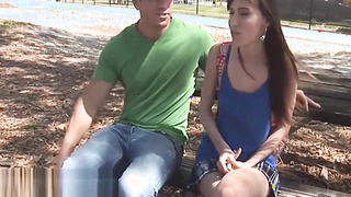 Art schoolgirl learns art of enrapturing mature palpitating monster