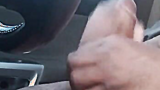 Tugging off in the camper in the mornin' (Jackie Chocolate-colored)