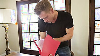 Bad Nymph Lisa Ann Pummeling In The Desk With Her Outie Honeypot - Bill Bailey