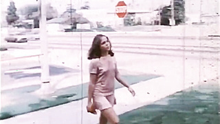 Antique sex industry star lets her unshaved gash drink ginormous beefstick