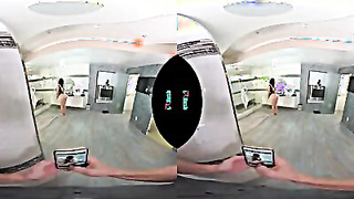 Spunking inwards your jaw-dropping stepsis in virtual reality (Abella Danger, Ryan Driller)