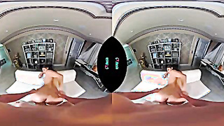 Spunking inwards your jaw-dropping stepsis in virtual reality (Abella Danger, Ryan Driller)