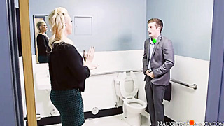 CJ Jean Penetrating In The Office With Her Meaty Mammories - Juliana Grandi