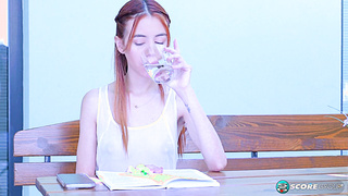 Lil Chloe Is A Lil Lollipop Nest Getting Her Labia Spread By A Big Lollipop