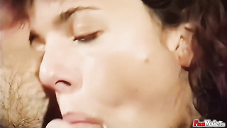 FUNMOVIES - Kinky cougar gets smashed on the table