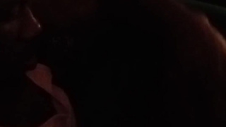 Hard-core fellatio from diabled neighbor