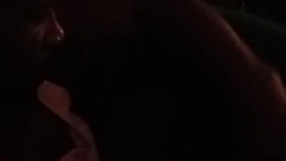 Hard-core fellatio from diabled neighbor