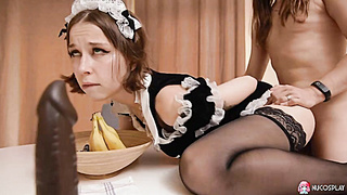 Insatiable Maid My College Life Finds Fuck stick In Tormentor's Building - Laruna Mave