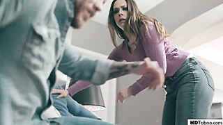 Parents Seeing Their Shaft-Cockslut Step Daughter-in-law Heads Wild - Carolina Sweets