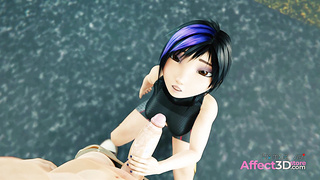 THREE DIMENSIONAL Bombshell Assfucking Boned In The Gym