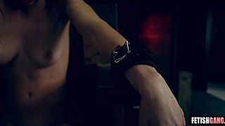 Teenie spends the night in a Hostel