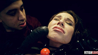 Teenie spends the night in a Hostel