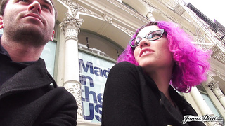 Violet Applies To Plow James Deen