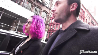 Violet Applies To Plow James Deen