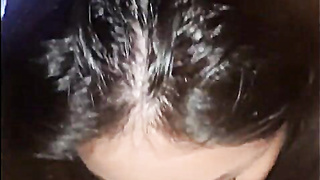 Breezy dicksucker guzzles spunk