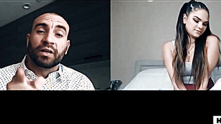 UNSPOILED TABOO Step Father Blackmails Her Daughter-in-law After Web cam Onanism - Athena Faris