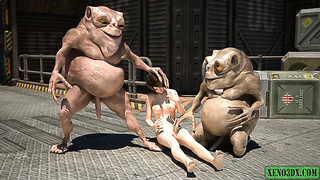 Filthy Goblin Wad. Sci-Fi THREE DIMENSIONAL porno