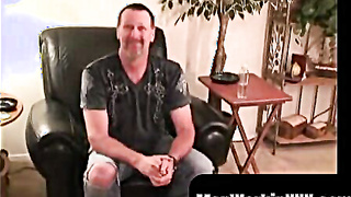 MenWorkinXXX.com - Mature amateur taunts his ass-hole and strokes intensively powerfully